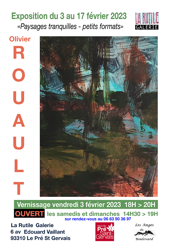 Olivier Rouault expo affiche